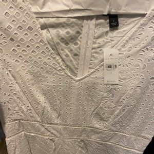 ANN TAYLOR - WHITE DRESS